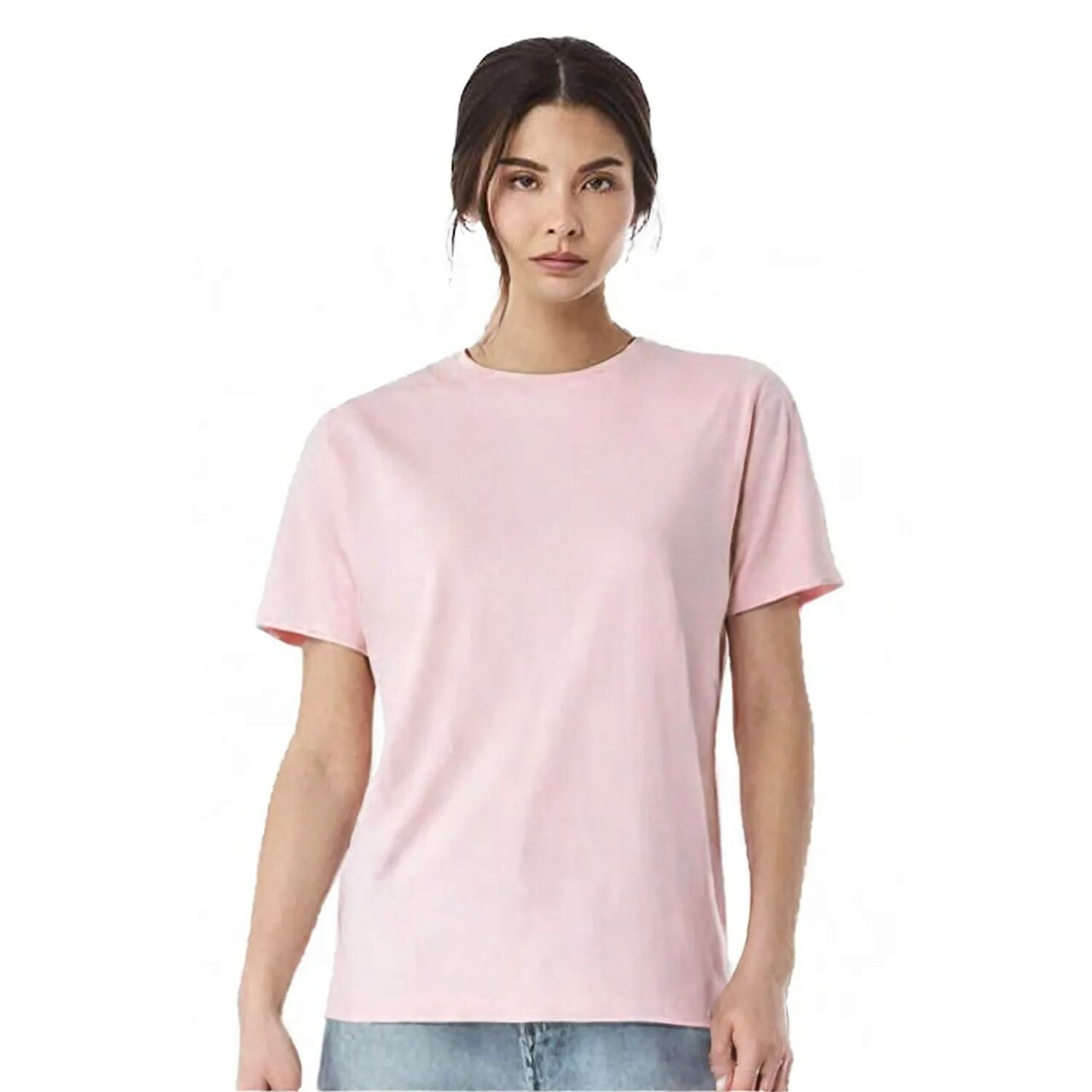 BELLA + CANVAS® Heavyweight Short Sleeve T-Shirt for Layering Outfits & Custom Print Blank Tee